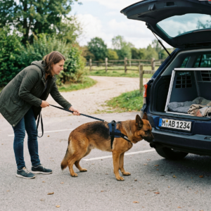 Hund steigt nicht ins Auto ein? So klappt es wieder