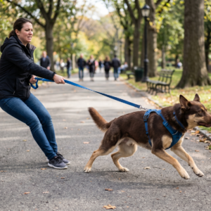 Warum zieht mein Hund an der Leine?